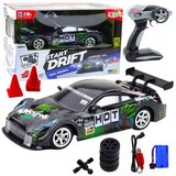 Drift auto na daljinsko upravljanje crno-zeleno 30km/h 1:16 Cijene