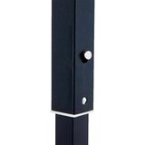 Šator s nadstrešnicom Plava 395 x 395 x 251 cm tkanina | shoptok.hr