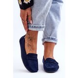 Boto marka niezdefiniowana Women's Suede Moccasins Navy Lenvie | shoptok.hr