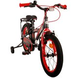  Dječji bicikl Volare Thombike 16" s dvije ručne kočnice crno-crveni | shoptok.hr