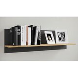 MID.YOU STENSKI REGAL 102/30/20 cm antracit, medeni hrast | Shoptok.si