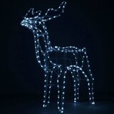 springos dekorativni svjetlosni jelen s 216 LED dioda, hladno bijela | shoptok.hr