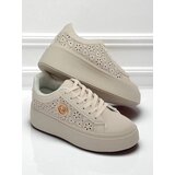 Resti Aurelia Beige Platform Sneakers Eco Leather | ePonuda.com