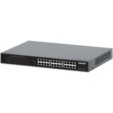 Intellinet 24-Port Gigabit Ethernet PoE+ Switch with 2 SFP Ports IEEE 802.3at /af (PoE+ /PoE) Compliant, PoE Power Budget of 370 W, Two 1G SFP Open Slots, 19 Rackmount | shoptok.hr