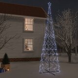 vidaXL Stožasto božićno drvce hladno bijelo 3000 LED žarulja 230x800cm Cijene