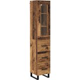  Highboard Staro drvo 34,5 x 34 x 180 cm Konstruirano drvo | shoptok.hr