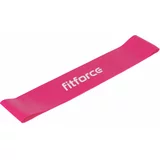 Fitforce EXEBAND LOOP EXTRA SOFT Elastična traka za vježbanje, ružičasta, veličina