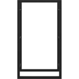  Stalak za drva za ogrjev mat crni 50x28x94 cm čelični | shoptok.hr