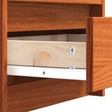  Noćni ormarići 2 pcs Vosak smeđa 40 x 30.5 x 35.5 cm Borovina | shoptok.hr