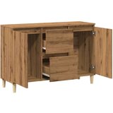 vidaXL Komoda artisan hrast 102x35x70 cm inženirski les | Shoptok.si