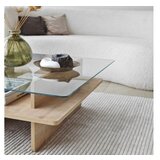 Hanah home sto za dnevnu sobu saga square sapphire transparent