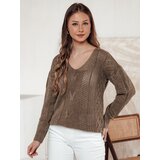 DStreet Sweter damski LACEONIA beżowy | Shoptok.si