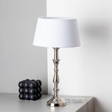  Brilagi - Stona lampa CERIA 1xE27/60W/230V Ø 25 cm sjajni hrom/bela | Eponuda.com