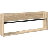  Polica za časopise s policom Zidne Sonoma hrast 80 x 12 x 30 cm | shoptok.hr