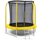 Klarfit Jumpstarter, trampolin, 2,5 m Ø, mreža, max 120 kg, površina za skakanje 195 cm Ø | shoptok.hr