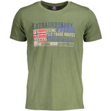 Norway 1963 MEN&#39;S SHORT SLEEVED T-SHIRT GREEN u