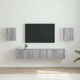 TV stenska omara 2 pcs Siva Sonoma 30 x 31 x 40 cm, (5000238895) | Shoptok.si
