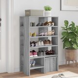  Ormar za cipele s policom 2 pcs Siva Sonoma Konstruirano drvo | shoptok.hr