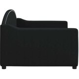 vidaXL Dnevni krevet crni 90 x 200 cm od tkanine | shoptok.hr
