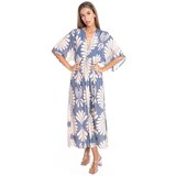 Isla Bonita By Sigris Duga Midi Haljina Plava | shoptok.hr