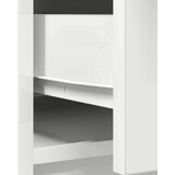  Komoda s predali in vrati, bela, 73x31x90 cm | Shoptok.si