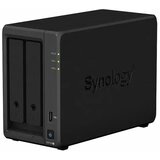 Synology DS725+, Tower, 2-Bays 3.5'' SATA HDD/SSD, 2 x M.2 2280 NVMe SSD, CPU AMD Ryzen R1600 dual-core (4-thread), max. boost up to 3.1 GHz, 4 GB DDR4 ECC SODIMM, 1 x 2.5 GbE, 1 x 1GbE, 1 x USB 3.2, 1 x eSATA USB-C, 1.51 kg, 3y | ePonuda.com