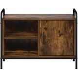 TV ormar 133 x 33 x 50 cm Dimljeni hrast Konstruirano drvo Slike