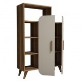 Hanah home polica za knjige form walnut cream | ePonuda.com