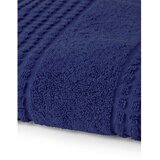 JUNA Tamno plavi ručnik od organskog pamuka od frotira 50x100 cm Check – | shoptok.hr