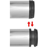 4 noge za stol podesive visine kromirane 1100 mm | shoptok.hr