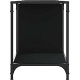 TV ormarić crni 153 x 37 x 50 cm od konstruiranog drva | shoptok.hr