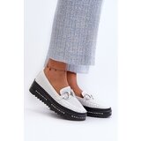 S. BARSKI Women's Leather Platform Moccasins with Decoration S.Barski | Shoptok.si