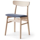 Hammel Furniture Plava/u prirodnoj boji blagovaonska stolica od punog hrasta Mosbøl – | shoptok.hr