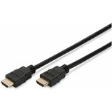 Assmann HS HDMI priključni kabel [1x HDMI-utikač <=> 1x HDMI-utikač] 2m, crn, AK | Eponuda.ba