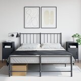 vidaXL Nočna omarica 2 kosa antracit 36x39x68 cm hladno valjano jeklo Cene