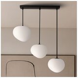 Brilagi Luster na sajli PEBBLES 3xE27/40W/230V crna | Eponuda.com