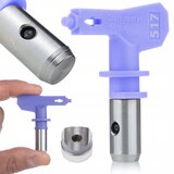 Rosfix 517 Šoba Malarska – Visokotlačna Airless, Natančna 0,017" | Razpršek 25 cm, Vijolična, Z Tesnilko, (5000356544) u