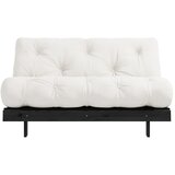 Karup Design Kremno bela raztegljiva sedežna garnitura 140 cm Roots Black Night – | Shoptok.si