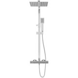  Set za tuširanje s dvije glave i termostatom nehrđajući čelik | shoptok.hr