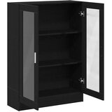  Ormar za knjige crni hrast 82,5x30,5x115 cm konstruirano drvo | shoptok.hr