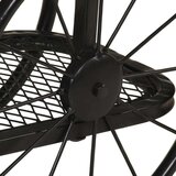 vidaXL Konzolna mizica 112x36x76 cm trden mangov les in železo | Shoptok.si