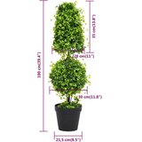  Umjetni šimšir s posudom zeleni 100 cm | shoptok.hr