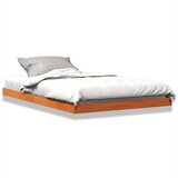 vidaXL Okvir kreveta voštano smeđi 120 x 190 cm od masivne borovine | shoptok.hr