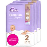 Violeta pelene Premium Cotton Double Care sa maramicama Water veličina 2 XXL 3pack, mjesečno pakiranje Cijene