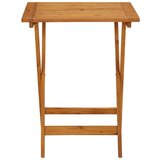  3-dijelni bistro set od polipropilen i masivnog drva bež | shoptok.hr
