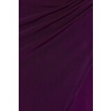 Trendyol Damson Fitted Knitted Window/Cut Out Detailed Evening Dress | Eponuda.ba