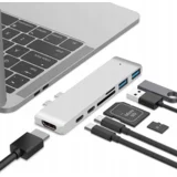 ADAPTER VOZLIŠČE ADAPTER USB-C USB THUNDERBOLT HDMI 4K ZA MACBOOK PRO AIR, (21748163)
