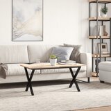 Noge za stolić za kavu s X-oblikom 90x30x43 cm čelik | shoptok.hr
