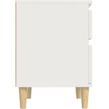  Noćni ormarići 2 kom Bijela 40x35x50 cm | shoptok.hr