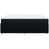  Krevet s oprugama i madracem crni 200x200 cm od tkanine | shoptok.hr